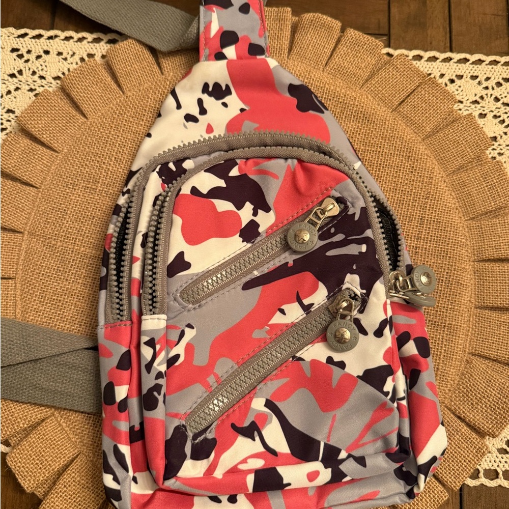 Fancy Brand Trendy Camouflage Sling Bag